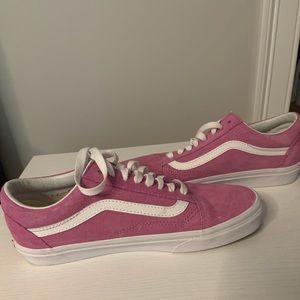 Pink old skool vans